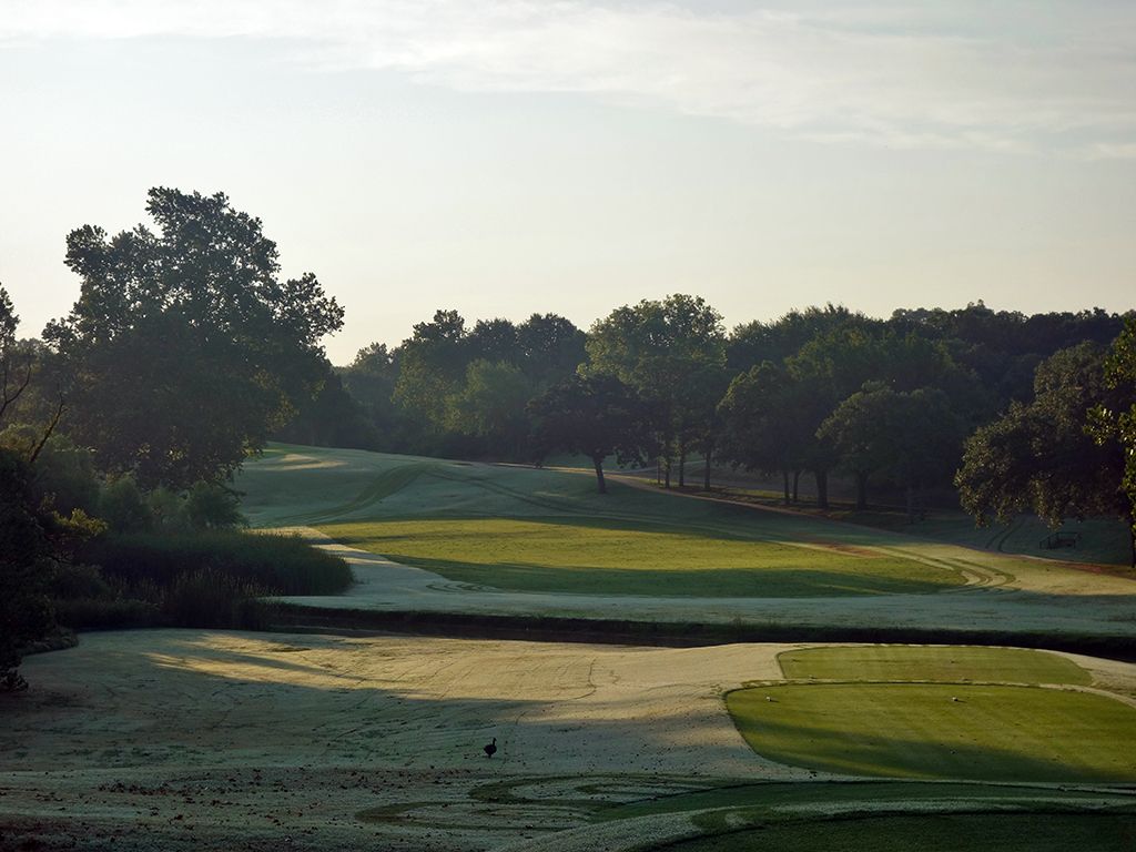 3rd Hole at Lincoln Park Golf Course (West) (380 Yard Par 4)
